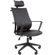 Офисное кресло CHAIRMAN 545 экокожа черный