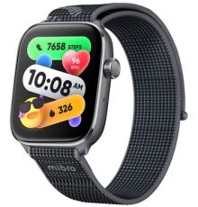 Умные часы Mibro Fit черный, с тканевым ремешком