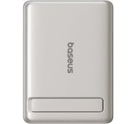 Внешний аккумулятор Baseus PicoGo AM31 Mini Magnetic Power Bank with Stand 20W 5000mAh титановый