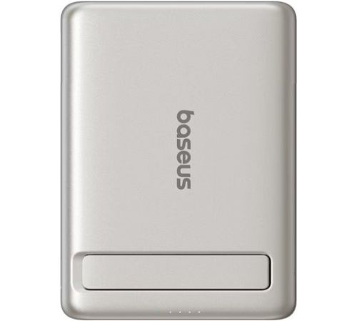 Внешний аккумулятор Baseus PicoGo AM31 Mini Magnetic Power Bank with Stand 20W 5000mAh титановый