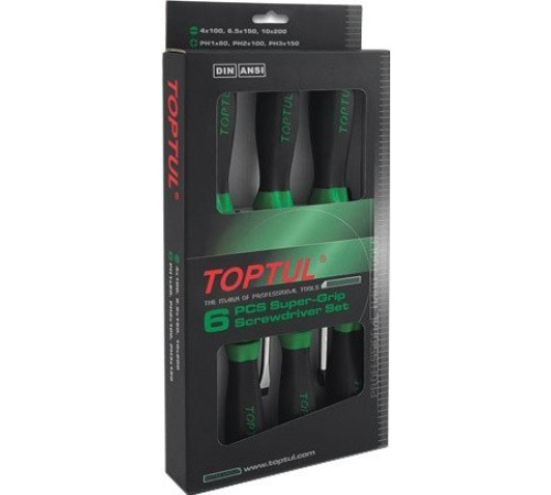 Набор отверток Toptul GAAE0613 6 предметов