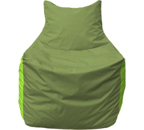 Кресло-мешок Flagman Фокс Ф2.1-161 оливковый/салатовый