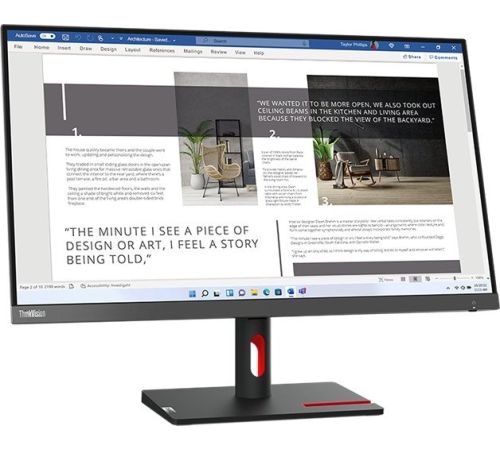 Монитор Lenovo ThinkVision S27i-30 63DFKAT4EU