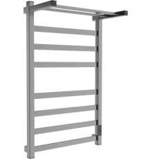 Полотенцесушитель Маргроид Ferrum Вид 81/10 СНШ 80x50 с полкой графит, таймер справа