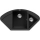 Кухонная мойка Elleci Easy Corner Full Black 40