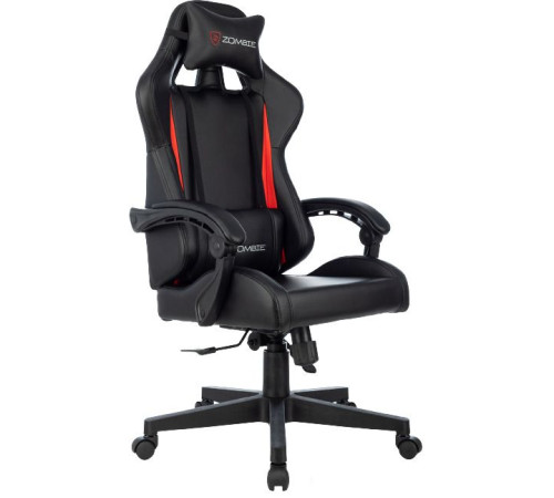 Кресло Zombie Game Tetra черный/красный