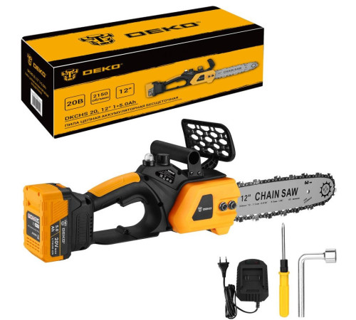 Аккумуляторная пила Deko DKCHS 20 085-2001 с 1-им АКБ