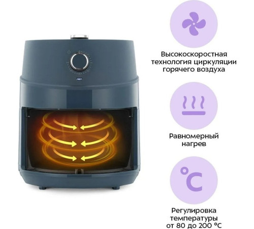 Аэрогриль аэрофритюрница Kitfort KT-8118