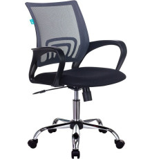Офисное кресло Бюрократ CH-695NSL темно-серый TW-04/черный TW-11/хром