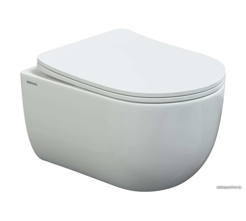 Унитаз подвесной Berges Wasserhaus Ventas Rimless 043241 с сиденьем