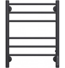 Полотенцесушитель TERMINUS Аврора электро КС П6 с диммером 450x600, черный