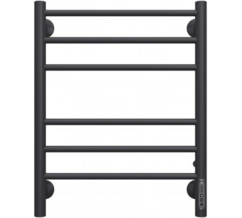 Полотенцесушитель TERMINUS Аврора электро КС П6 с диммером 450x600, черный