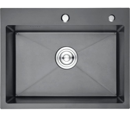 Кухонная мойка Gerhans K36045B графит