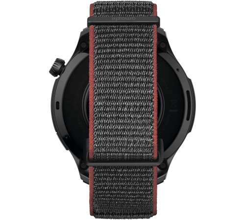 Умные часы Amazfit GTR 4 серый, с черным нейлоновым ремешком