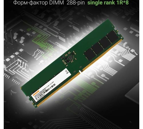 Оперативная память Digma 16ГБ DDR5 4800 МГц DGMAD54800016S