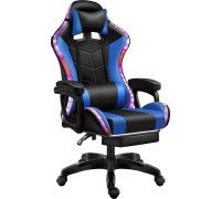Кресло Jiqiao DG8003 черный/синий