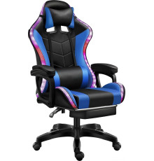 Кресло Jiqiao DG8003 черный/синий