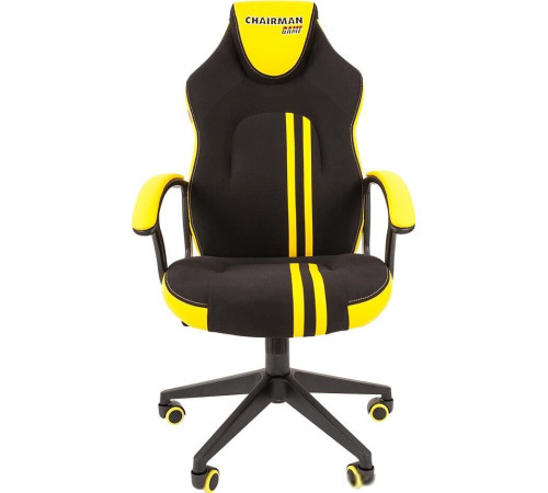 Кресло CHAIRMAN Game 26 черный/желтый