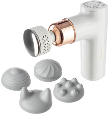 Перкуссионный массажер Calmer Pro MS1 белый