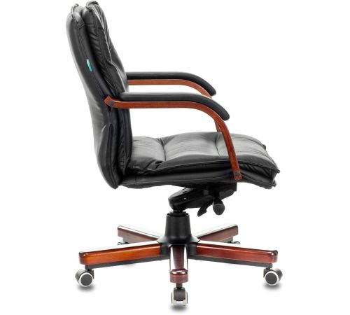 Кресло Бюрократ T-9927WALNUT-LOW черный