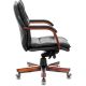 Кресло Бюрократ T-9927WALNUT-LOW черный