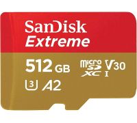 Карта памяти SanDisk Extreme microSDXC SDSQXAV-512G-GN6MN 512GB