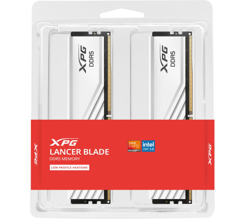 Оперативная память ADATA XPG Lancer Blade 2x16ГБ DDR5 6400 МГц AX5U6400C3216G-DTLABWH