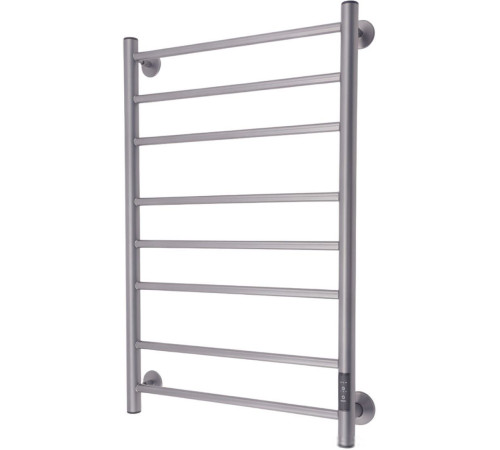 Полотенцесушитель Маргроид Ferrum Вид 10 СНШ 80x40 Графит, скрытого монтажа, таймер справа