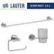Набор аксессуаров для ванной Lauter 21TS20115 + 21TS20111 + 21TS2013 Chrome, 3 предмета