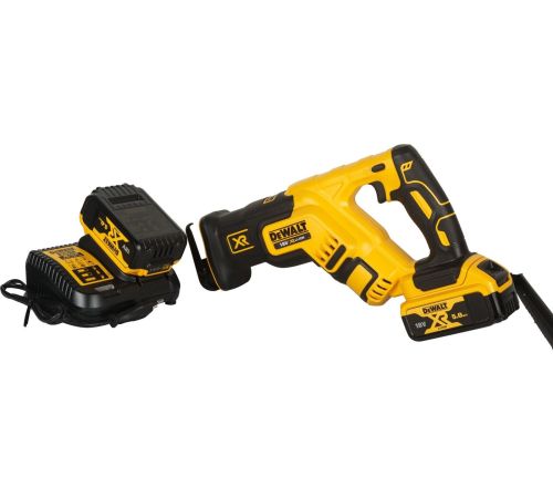 Сабельная пила DeWalt DCS367P2 с 2-мя АКБ, кейс