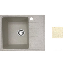 Кухонная мойка БелЭворс Mila L бежевый, без сифона