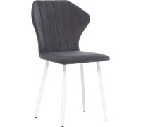 Стул Leset Гувер полоса белый/ultra grafit