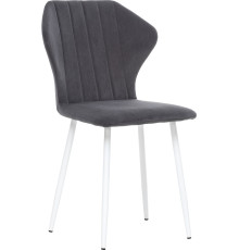 Стул Leset Гувер полоса белый/ultra grafit