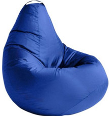 Кресло-мешок Kreslomeshki Груша XXL G-130x90-SI синий