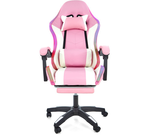Кресло Jiqiao DG8003 белый/розовый