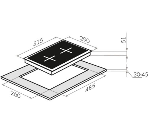 Варочная панель MAUNFELD EGHG.32.63CBG/G