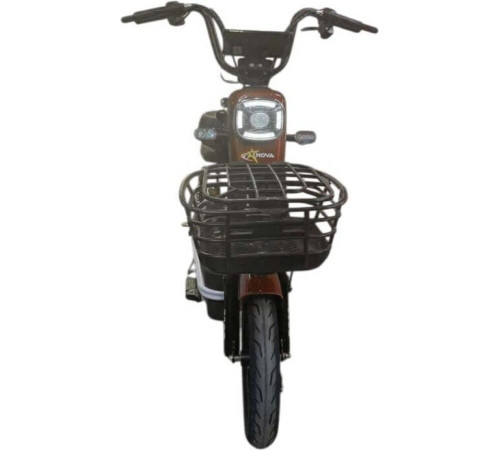 Электроскутер NOVA EC02 красный, без цепи