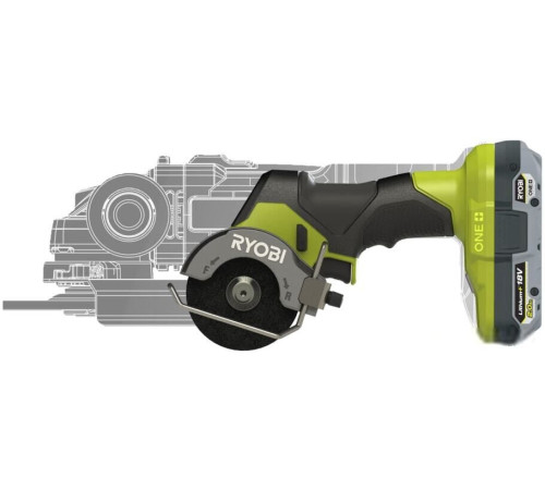 Дисковая циркулярная пила Ryobi RCT18C-0 5133004953 без АКБ