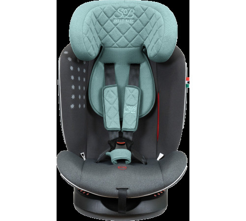 Детское автокресло Sweet Baby Crosstour 360 SPS Isofix 0-36 серый/бирюзовый