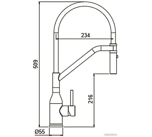 Смеситель Gappo G4098-15