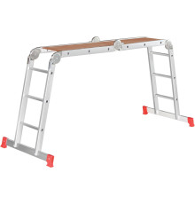 Лестница-трансформер Новая высота NV 233 трансформер с помостом 4x5 ступеней