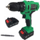 Дрель-шуруповерт Zitrek Greenpower 12-Li 063-4074 с 2-мя АКБ, кейс