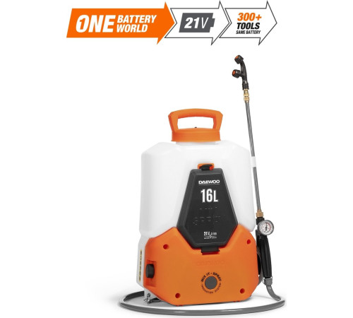 Аккумуляторный опрыскиватель Daewoo Power DSA 1621LI Set с 1-им АКБ