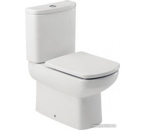 Унитаз напольный Roca Dama Senso Compacto 7342518000+734151B000+ZRU9000040