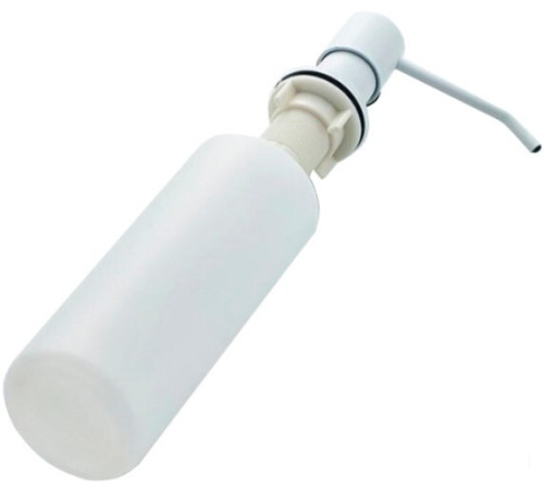 Кухонная мойка БелЭворс Mila R + смеситель W74004-3 + дозатор L405H белый