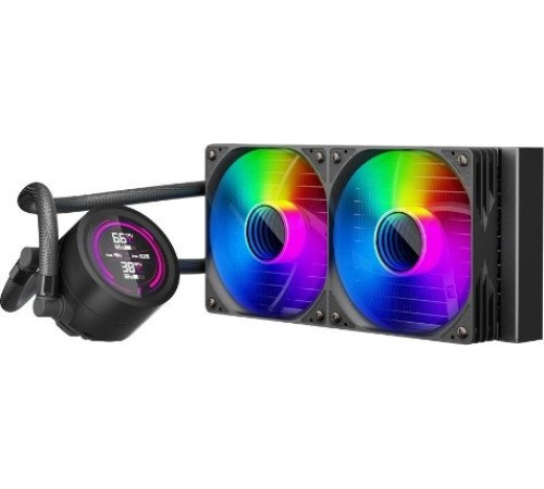 Система жидкостного охлаждения для процессора 1stPlayer TS4 240 черный