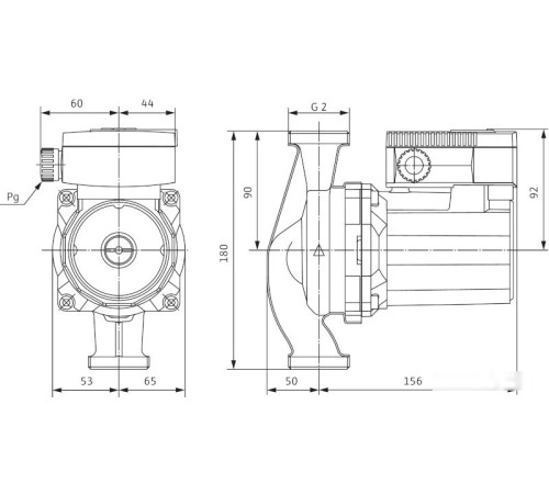 Насос Wilo TOP-RL 30/4