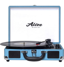 Виниловый проигрыватель Alive Audio Glam Aqua