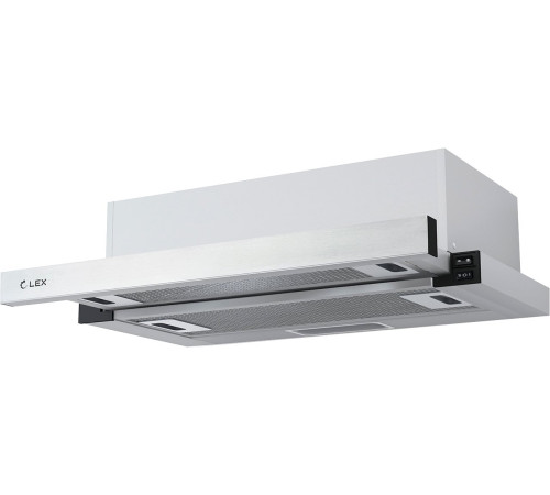 Кухонная вытяжка LEX Hubble 600 нержавеющая сталь