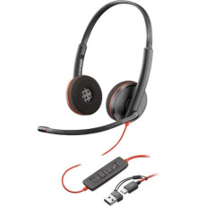 Офисная гарнитура Poly Blackwire 3220 8X228A6